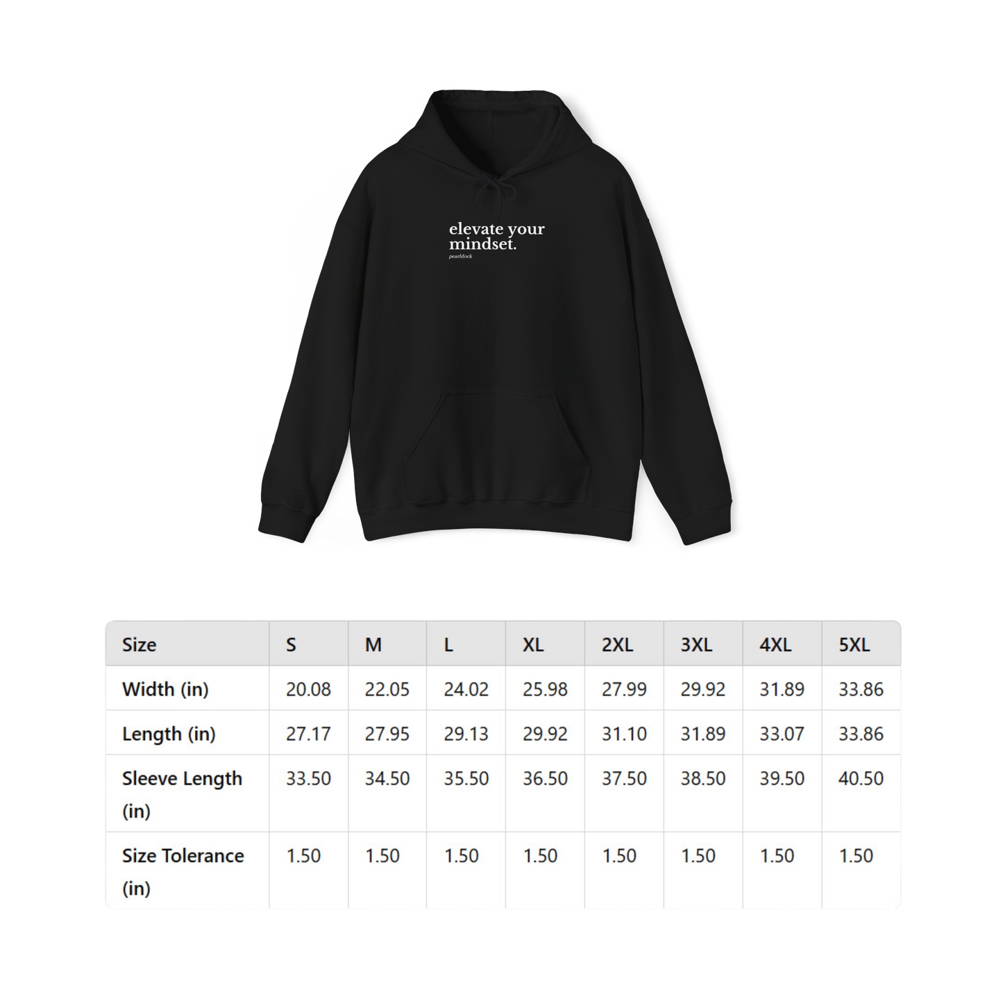 Elevate Your Mindset Hoodie