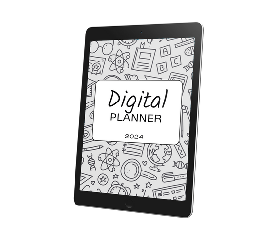 Doodle-Styled Digital Planner 2024